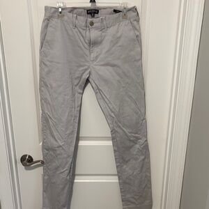 J. Crew Gray Chinos Slim Fit Cotton Twill